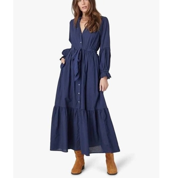 Xirena Lark Maxi Dress Blue - Picture 1 of 8